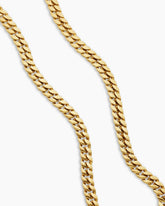 Curb Chain Necklace in 18K Yellow Gold, 8mm